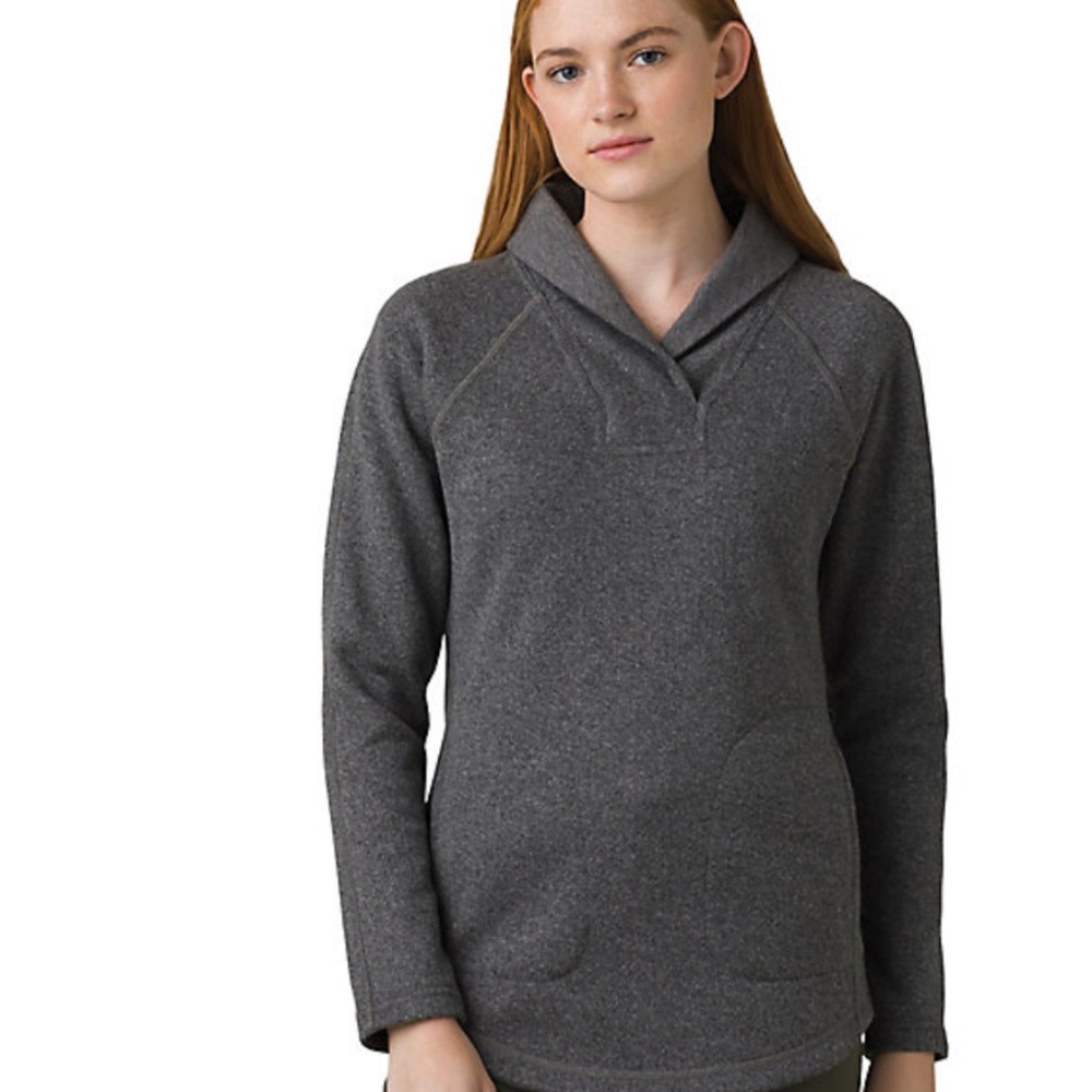 Prana Ziller‎ Tunic, Nautical (Navy), XS, NWT, wool blend, long sleeves, pockets - Picture 8 of 16